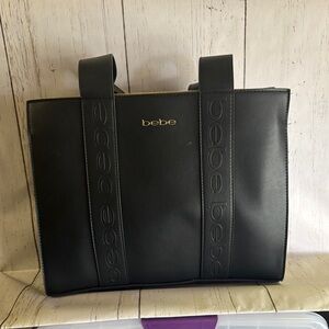 Bebe Elegant Black Handbag